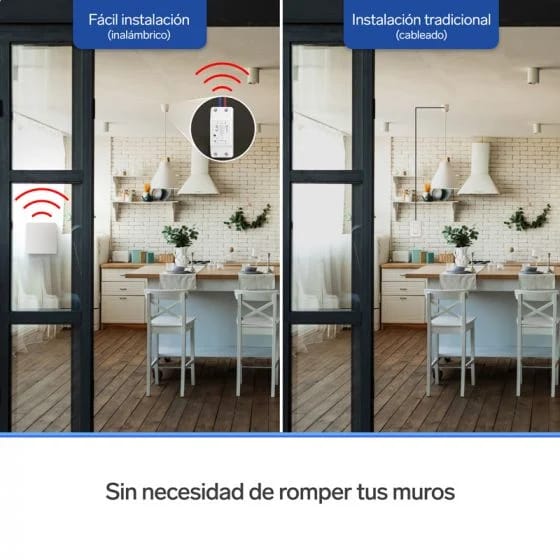 Apagador inalámbrico RF cinético