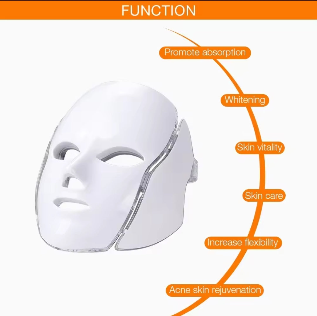 MASCARILLA FACIAL LED